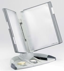 Rozšižující sada pro stolový stojan, A4, 10 pozic, TARIFOLD "T-office", modrý