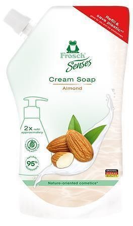 Tekuté mýdlo, náplň, mandlové mléko, 0,5 l, FROSCH