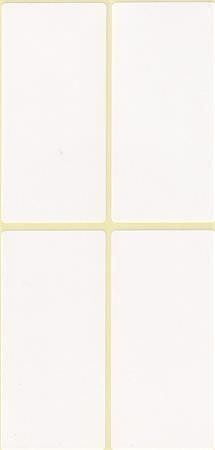 Etikety, 40x80 mm, 60 ks/bal.