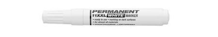Popisovač na bílou tabuli a flipchart "11 XXL", bílá, 1-3 mm, kuželový hrot, antibakteriál