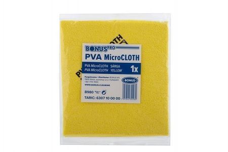 Utěrka "MicroCLOTH", žlutá, univerzální, 1 ks, 40 x 34 cm, BONUS B980