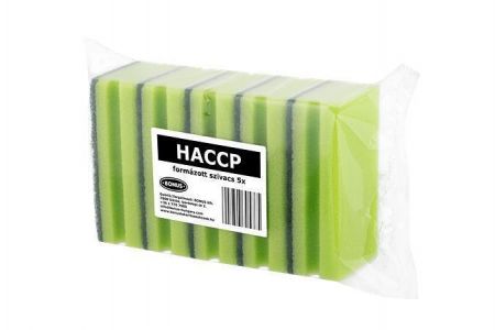 Houba na nádobí, zelená, tvarovaná, extra velká, 5 ks, BONUS B765