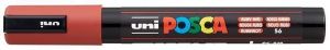 Akrylový popisovač "Posca PC-5M", rubínová červená, 1,8-2,5 mm, UNI