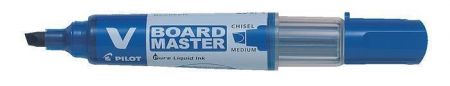 Popisovač na bílou tabuli "V- Board Master", modrá, 2,3 mm, klínový hrot, PILOT