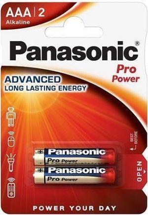 Baterie "Pro power", AAA 2 ks, PANASONIC