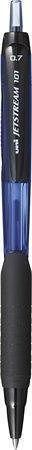 Kuličkové pero "SXN-101 Jetstream", modrá, stiskací mechanismus, 0,24mm, UNI