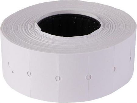 Cenové etikety "Motex", bílá, 21 x 12 mm