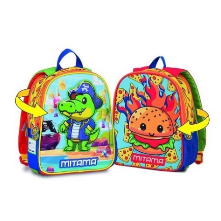 Batoh "Spinny", crazy/coco, oboustranný, MITAMA 64705