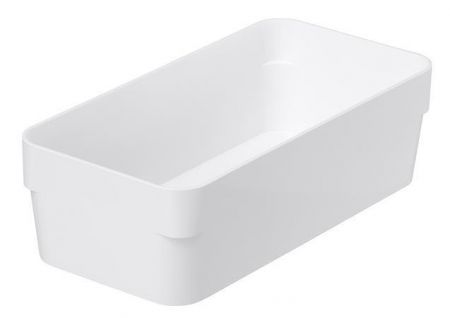 Organizér do zásuvek "Compact", bílá, 20 x 6 x 10 cm, SMARTSTORE 19210