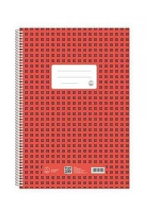 Spirálový sešit "Novum", čtverečkovaný, A4, 70 listů, FŰZFŐI