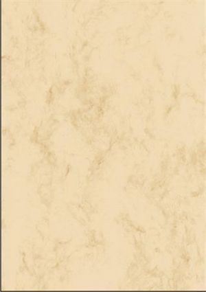 Papír s motivem, béžová, mramor, oboustranný, A4, 200 g, SIGEL