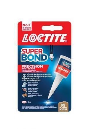 Vteřinové lepidlo, 5g, HENKEL "Loctite Super Attak Precision"