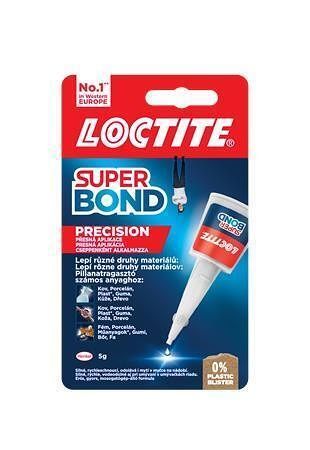 Vteřinové lepidlo, 5g, HENKEL "Loctite Super Attak Precision"