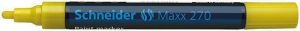 Permanentní lakový popisovač "Maxx 270", žlutá, 1-3mm, SCHNEIDER