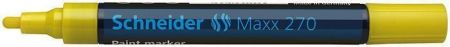 Permanentní lakový popisovač "Maxx 270", žlutá, 1-3mm, SCHNEIDER
