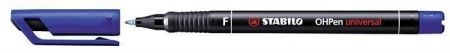 Permanentní popisovač "OHPen F", modrá, 0,7mm, STABILO