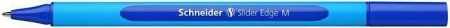 Kuličkové pero "Slider Edge M", modrá, 0,5mm, s uzávěrem, SCHNEIDER