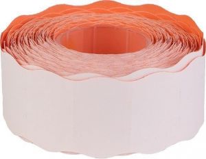Cenové etikety, 25x12 mm, oranžové