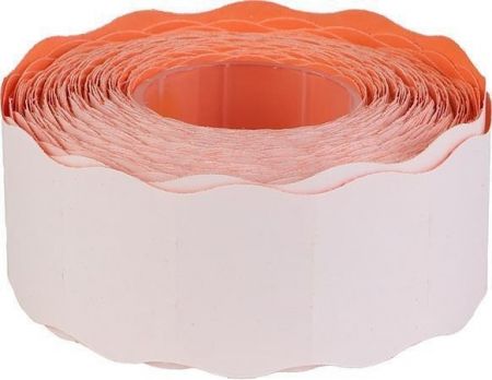 Cenové etikety, 25x12 mm, oranžové