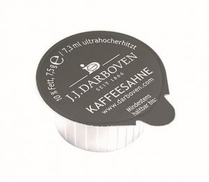 Smetana do kávy, porcovaná, 240 x 7,5 g, J.J. Darboven 13341