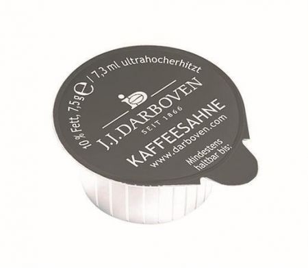 Smetana do kávy, porcovaná, 240 x 7,5 g, J.J. Darboven 13341