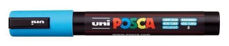 Dekorační popisovač "Posca", světle modrá, 1,8-2,5 mm, UNI