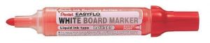 Popisovač na bílou tabuli "Easyflo", červená, 6 mm, kuželový hrot, PENTEL MW50M-B