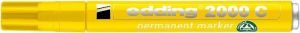 Permanentní popisovač "2000", žlutá, 1,5-3mm, kuželový hrot, EDDING