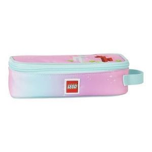 Penál "Iconic Sparkle", růžová/tyrkysová, čtvercový, LEGO 10052-2406