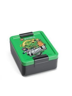 Svačinový box "Ninjago", zeleno-černá, LEGO 40520803