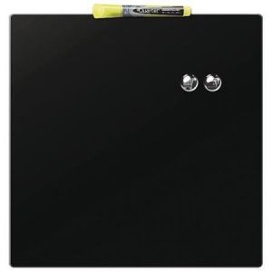 Magnetická tabule "Square Tile", popisovatelná, 360x360mm, černá, REXEL 