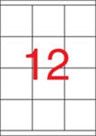 Etiketa, ILC, 70x67,7 mm, trojřadé, 1200 ks/bal., APLI