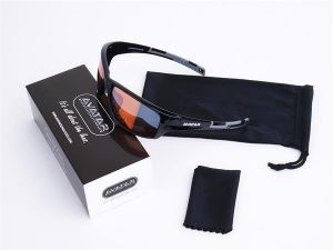 Sluneční brýle "MARAUDER", černá, HD polarizační, AVATAR