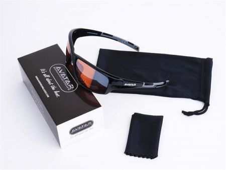 Sluneční brýle "MARAUDER", černá, HD polarizační, AVATAR