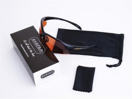 Sluneční brýle "War Master", černá-šedá, HD polarizační, AVATAR