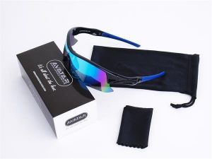 Sluneční brýle "Shield", černá, polarizační, AVATAR