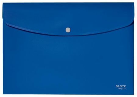 Desky s drukem "Recycle", modrá, PP, A4, LEITZ 46780035