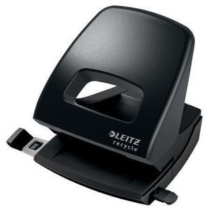 Děrovačka "Recycle NeXXt", 2 otvory, černá, 30 listů, LEITZ 50030095