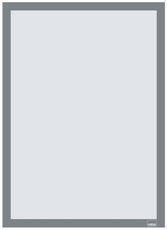 Rám na plakáty, stříbrná, A3, nástěnný, plastový rám, 2 ks/balení, NOBO 1915699