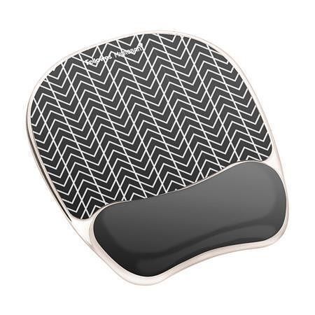 Podložka pod zápěstí "Photo Gel", vzor cik-cak, FELLOWES