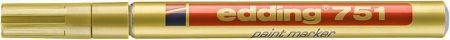 Lakový popisovač "751", zlatá, 1-2mm, EDDING