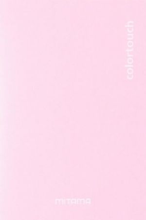 Sešit "Color Touch", A4, čtverečkovaná, 40+2 listů, pastel růžová, MITAMA 62013-90308