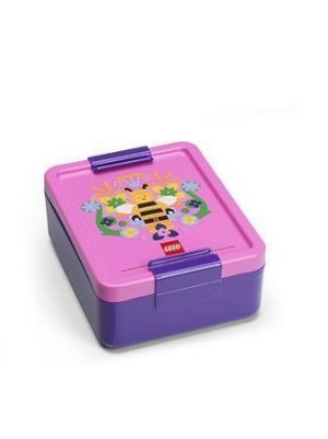 Svačinový box "Bee", fialovo-růžová, LEGO 40520802