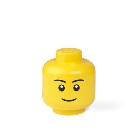 Úložný box ve tvaru hlavy minifigurky, Boy, malý, LEGO 40311724