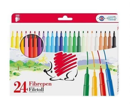 Fixy "300", 24 barev, 1mm, ICO