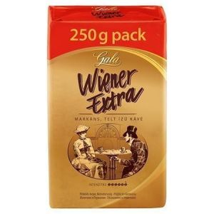 Káva "Wiener Extra", pražená, mletá, 250 g, GALA 530714