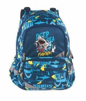 Batoh "Anatomic Deep Sea Fighter", světle modrá-tmavě modrá, anatomický, PULSE 122012