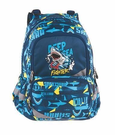 Batoh "Anatomic Deep Sea Fighter", světle modrá-tmavě modrá, anatomický, PULSE 122012