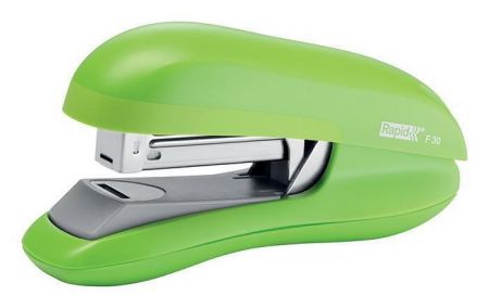 Stolní sešívačka Rapid F30 s plochým sešíváním, Světle zelená, RAPID