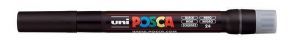 Štětcový fix "Posca PCF-350", černá, UNI 2UPCF350F